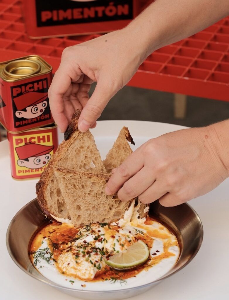 Huevos turcos. Foto @vertigoycalambre