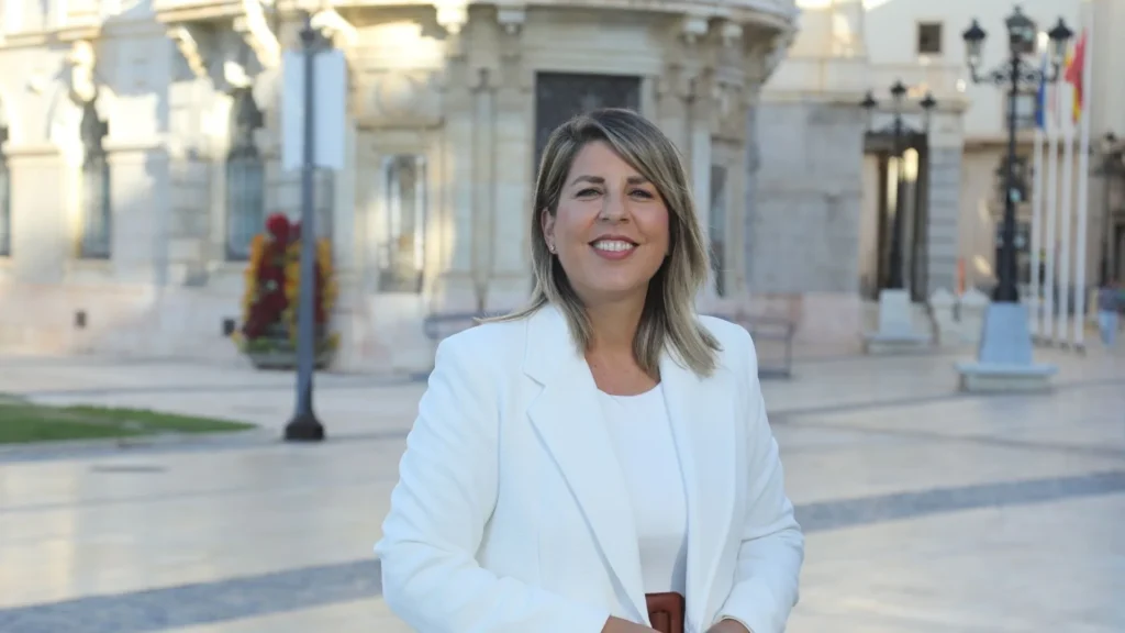 noelia arroyo, alcaldesa de cartagena